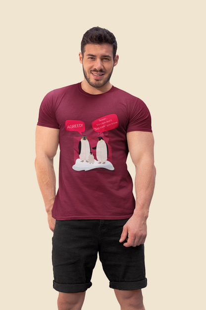 Ice Caps Don't Just Melt Slim Fit T-shirt