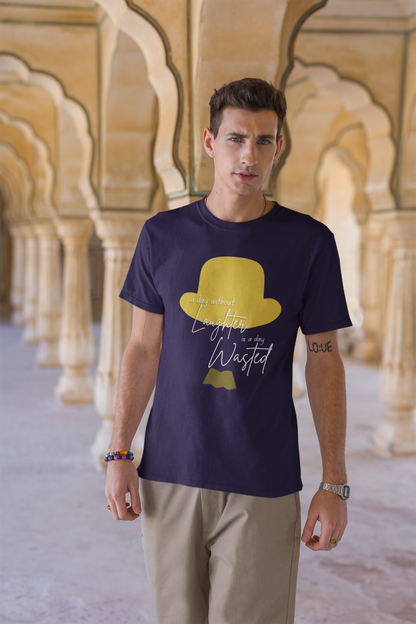 A day without laughter Short Sleeve T-shirt