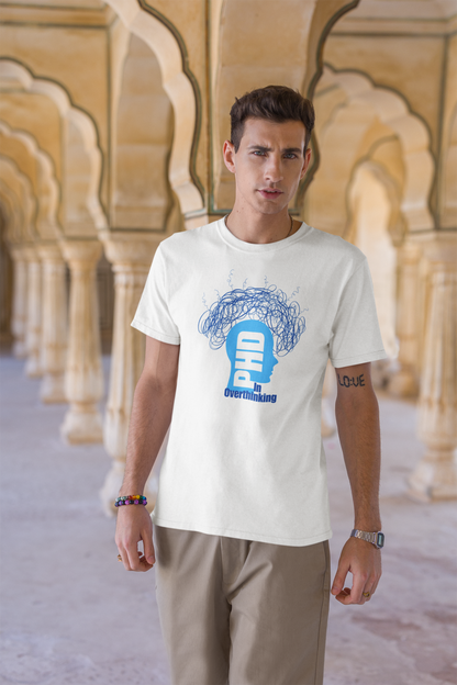 PHD in Overthinking Short Sleeve T-shirt