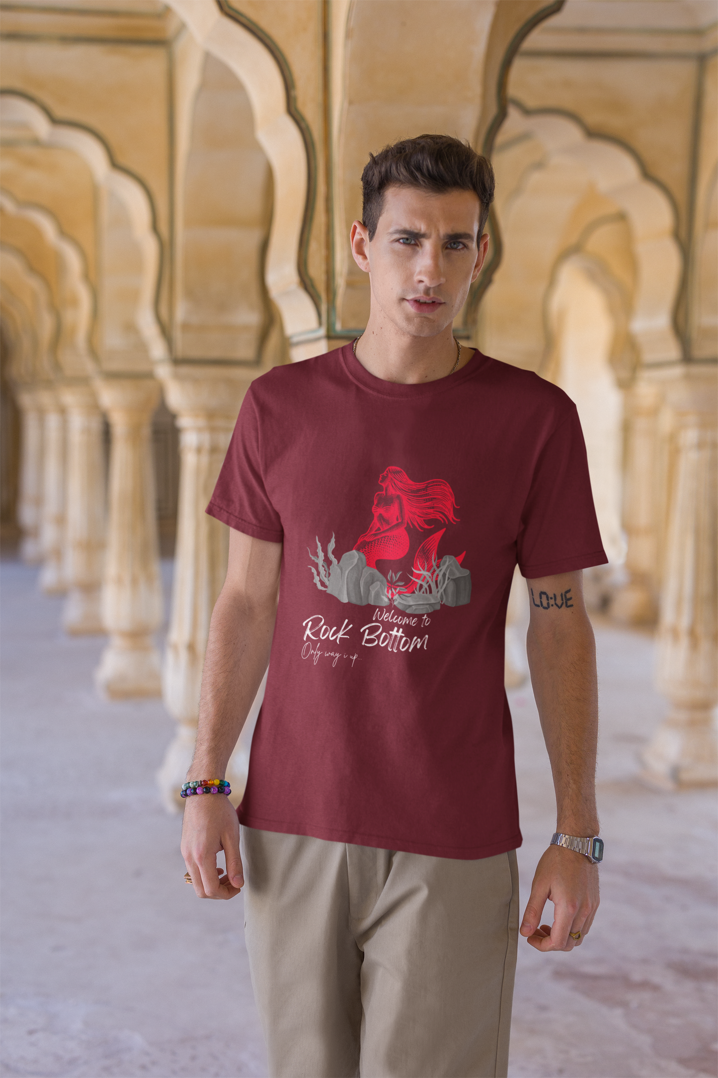 Welcome to Rock Bottom Short Sleeve T-shirt