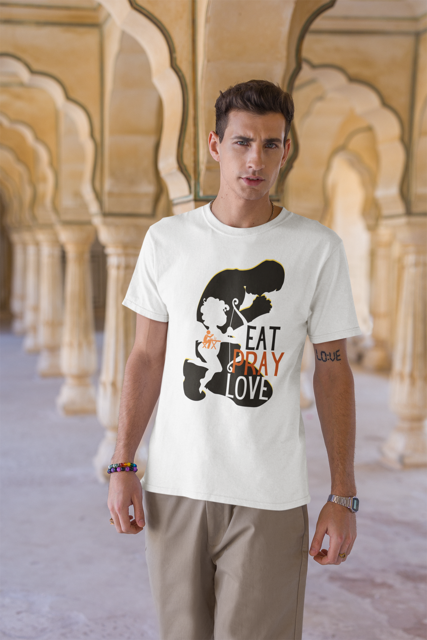Eat Pray Love Short Sleeve T-shirt