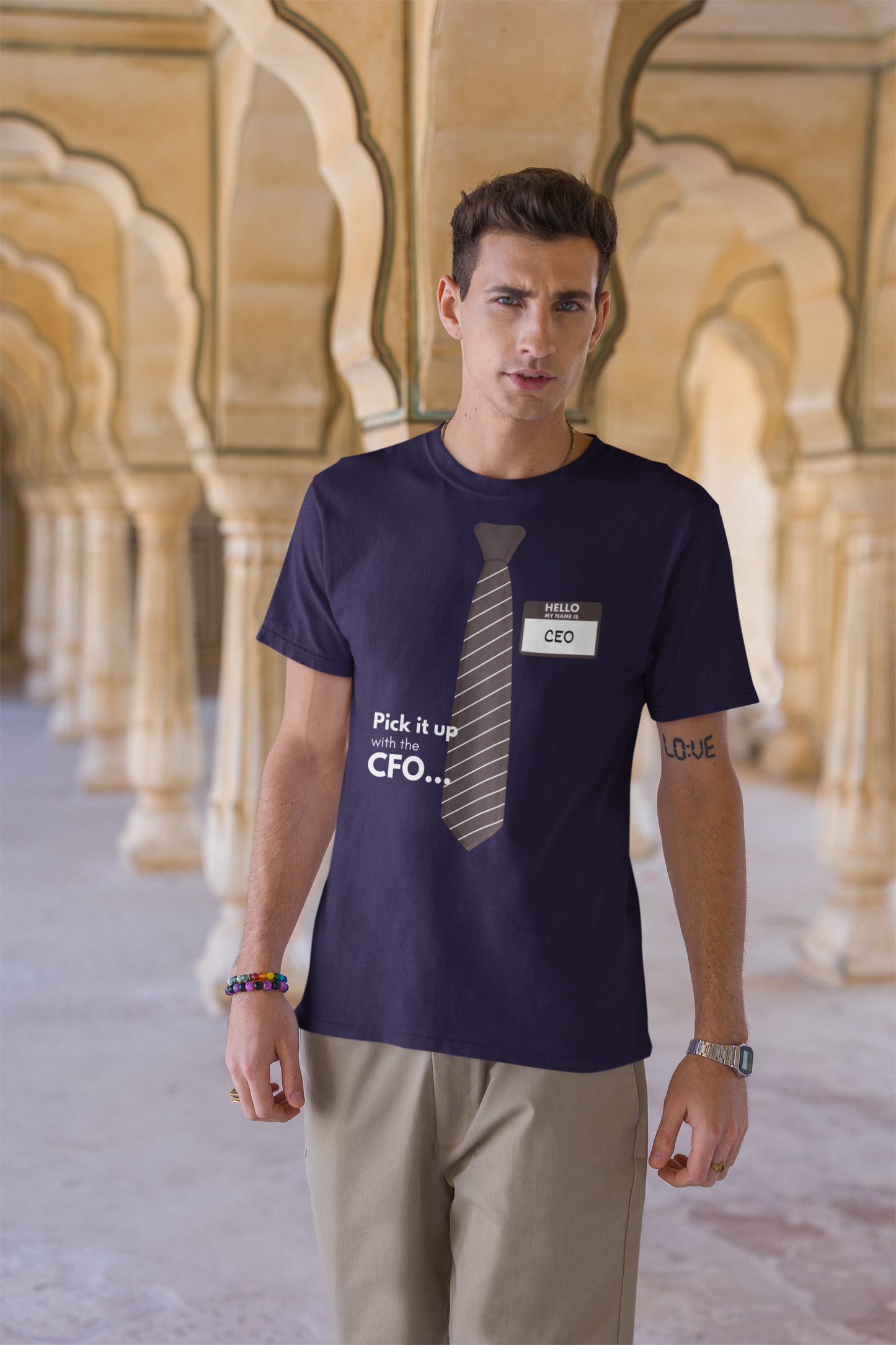 Hello My Name Is CEO Short Sleeve T-shirt