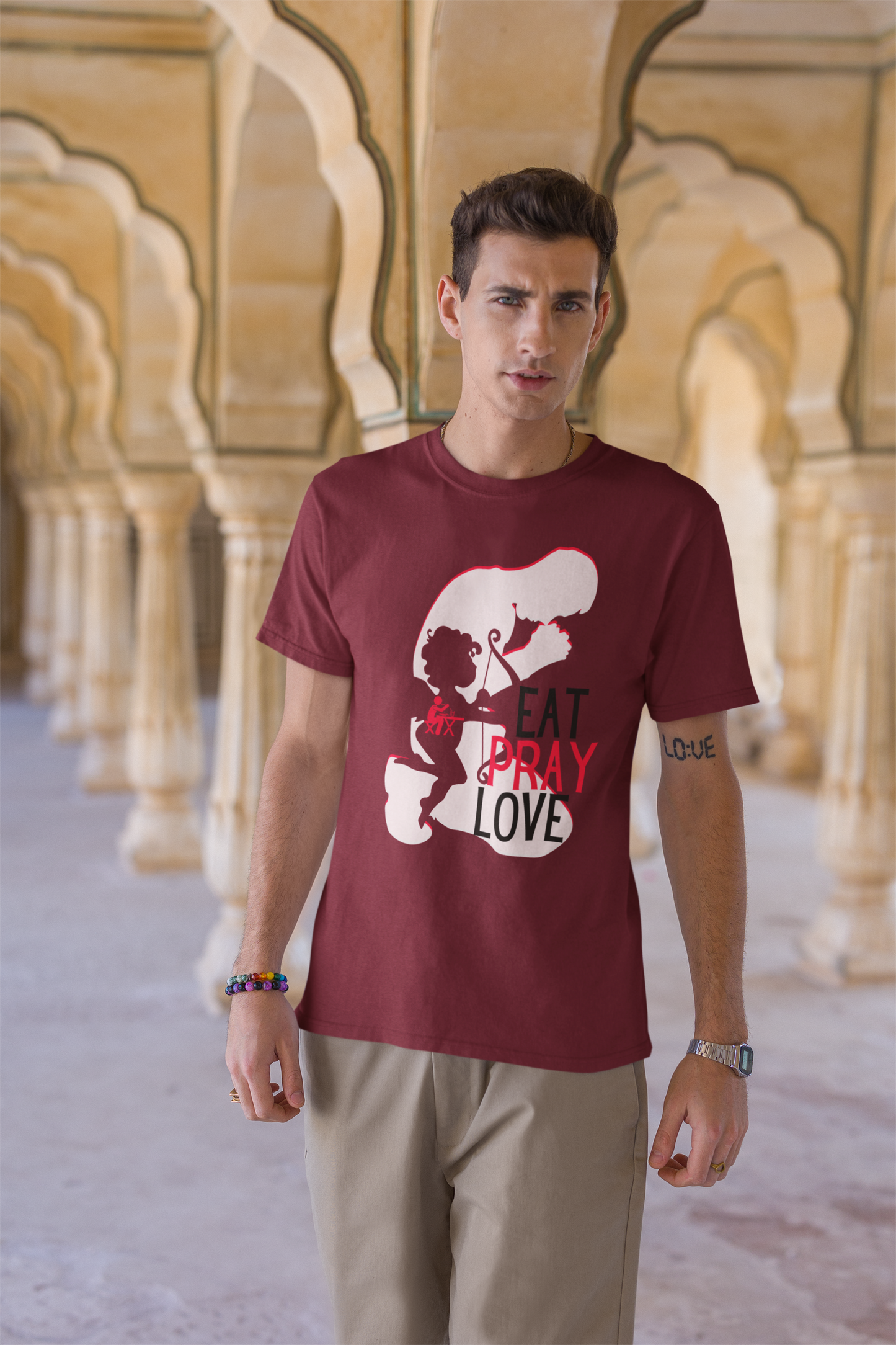 Eat Pray Love Short Sleeve T-shirt