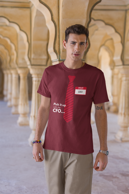 Hello My Name Is CEO Short Sleeve T-shirt